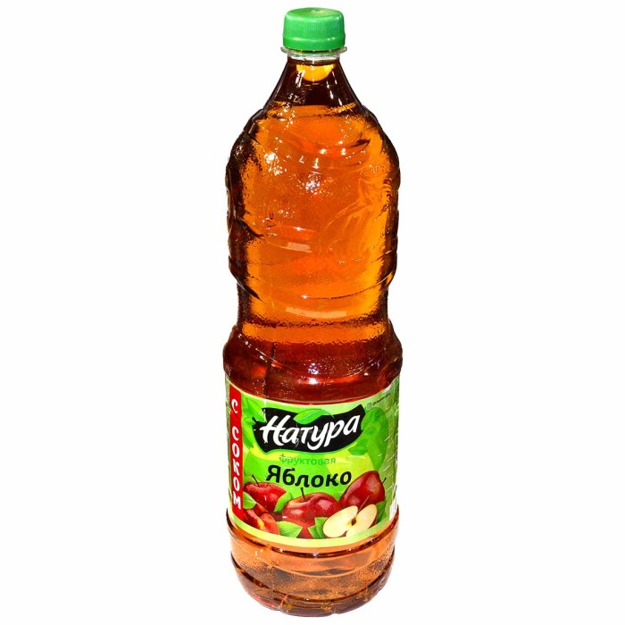 Напиток Натура яблоко негаз 1,8л пэт