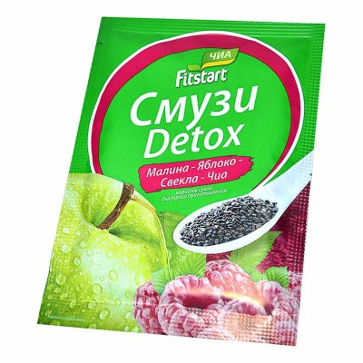 Смузи Fitstart Detox малина,яблоко,свекла,чиа 20гр м/у