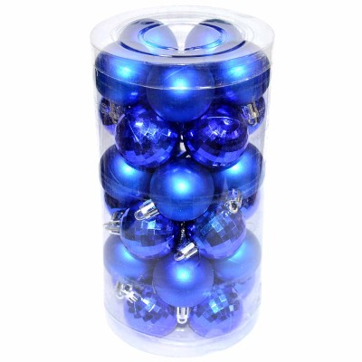 Набор украшений елочных Шары в тубе артNO.EL-19 №900