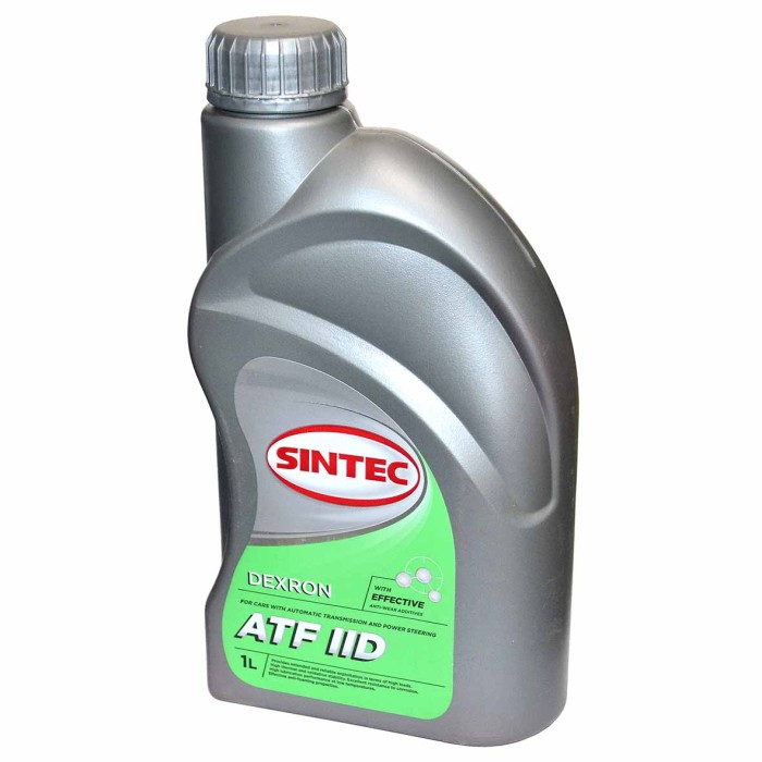 Жидкость для автоматических трансмиссей Sintec ATF IID 1л пэт