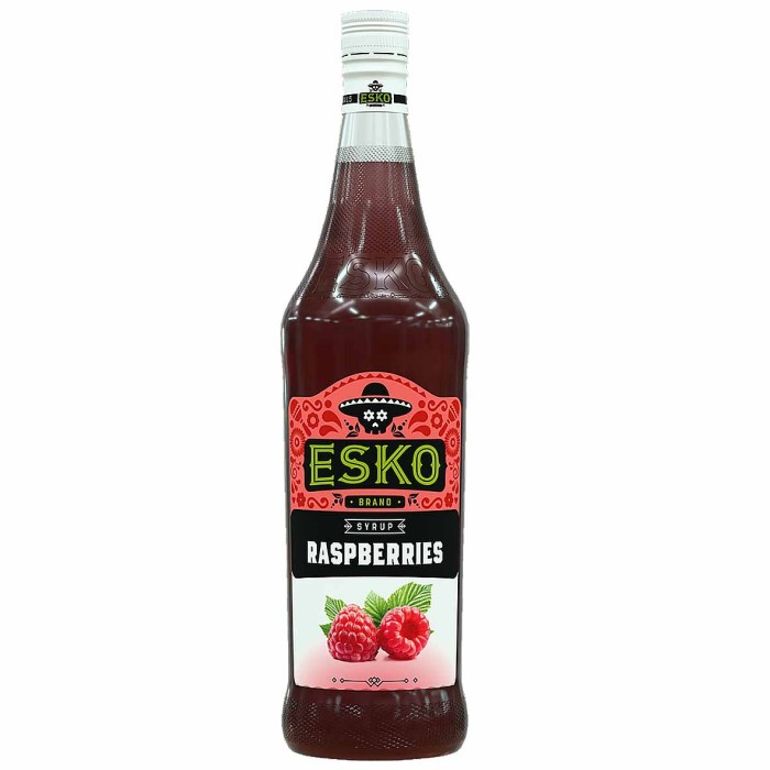 Сироп ESKO Малина 1л ст/б