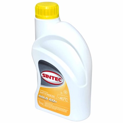 Антифриз Sintec Gold желтый 1л пэт