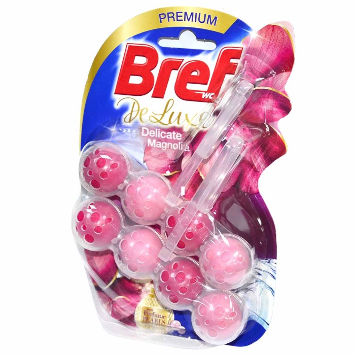 Блок для туалета Bref De Luxe Нежная магнолия 2*50гр м/у