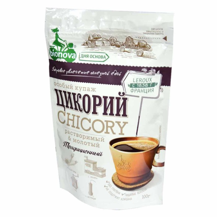 Цикорий Bionova традиционный 100гр м/у