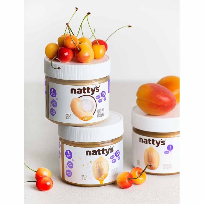 Паста кешью-кокосовая Nattis с медом 325гр пэт