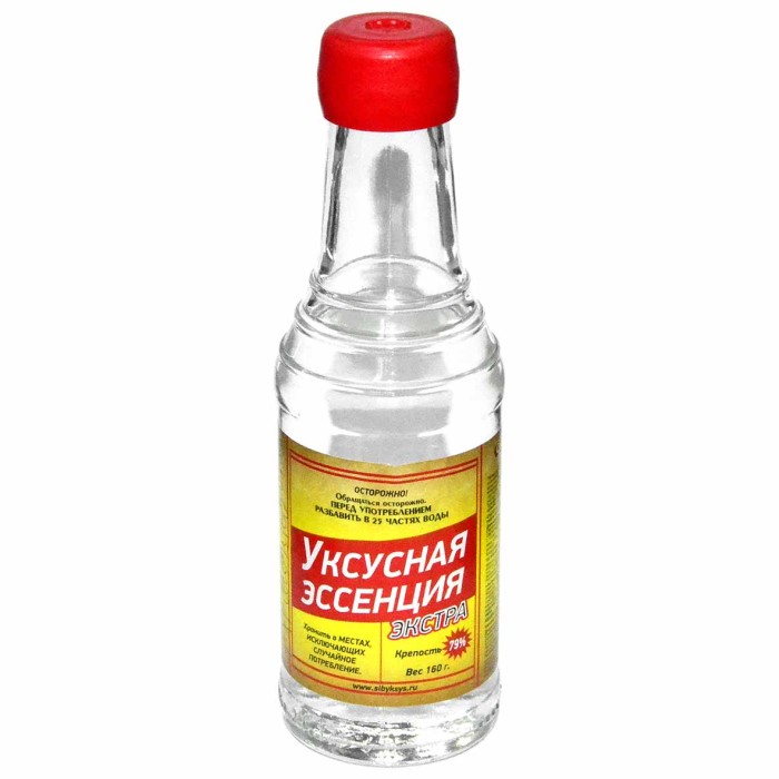 Кислота уксусная Сибирский уксус 79% 160гр ст/б