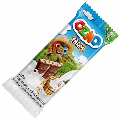 Шоколад Solen Ozmo Farm молочный с мол.начинкой и злаками 23,5гр