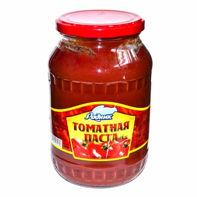 Паста томатная Родник 25% 1000гр ст/б