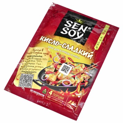 Соус Sen Soy для пригоовления мяса кисло- сладкий 120гр м/у