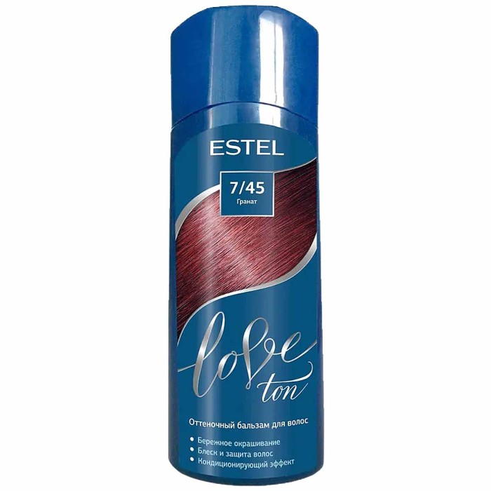 Бальзам оттеночный для волос Estel Love ton Гранат 7/45 150мл пэт