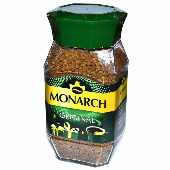 Кофе Jacobs Monarch Original раст 190гр ст/б
