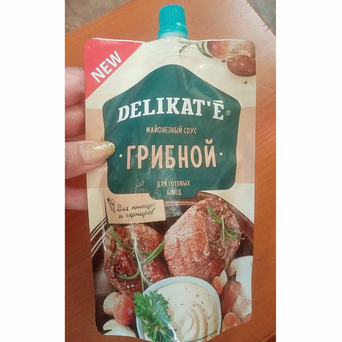 Соус Delikate Грибной 210гр д/п