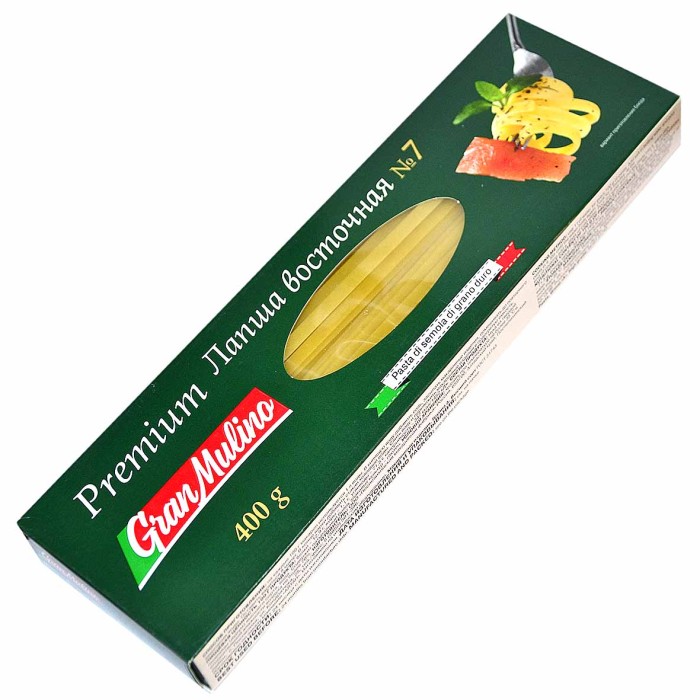 Лапша Granmulino Premium восточная 400гр к/у
