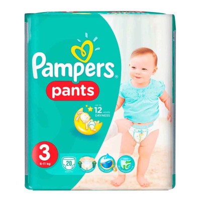 Подгузники-трусики Pampers Premium Care Pants Midi (6-11кг) 20шт м/у*