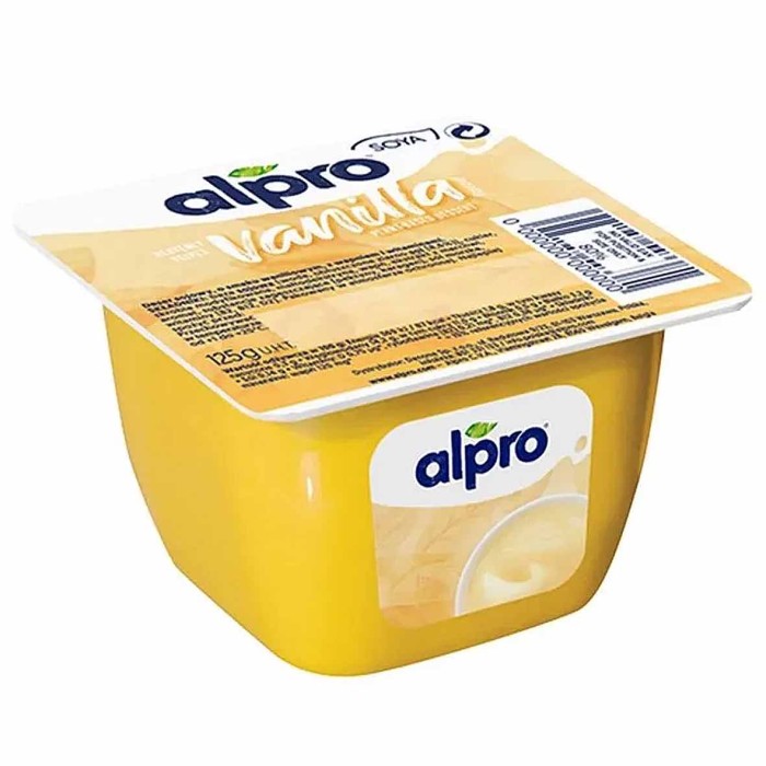 Пудинг соевый Alpro со вкусом ванили 125гр пэт