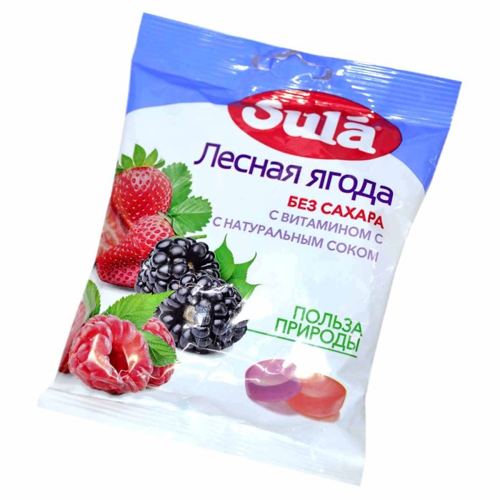 Леденцы Sula Лесная ягода 60гр м/у