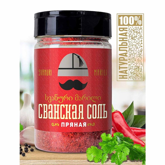 Соль Сванская пряная пищевая 300гр пэт