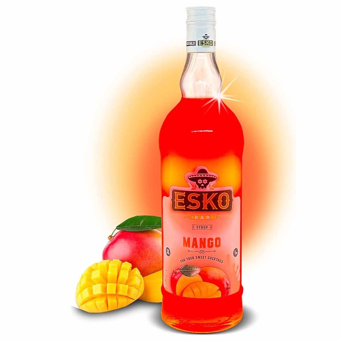 Сироп ESKO Манго светлый Бразилия 1л ст/б