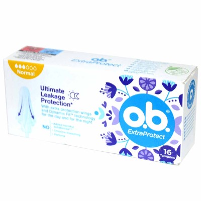 Тампоны OB Extra Prot Normal 16шт к/у