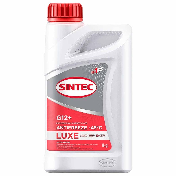 Антифриз Sintec Lux красный 1л пэт