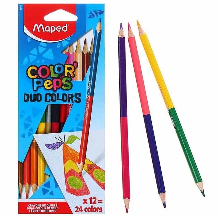 Карандаши цветные Maped Color Peps 24цв арт829600