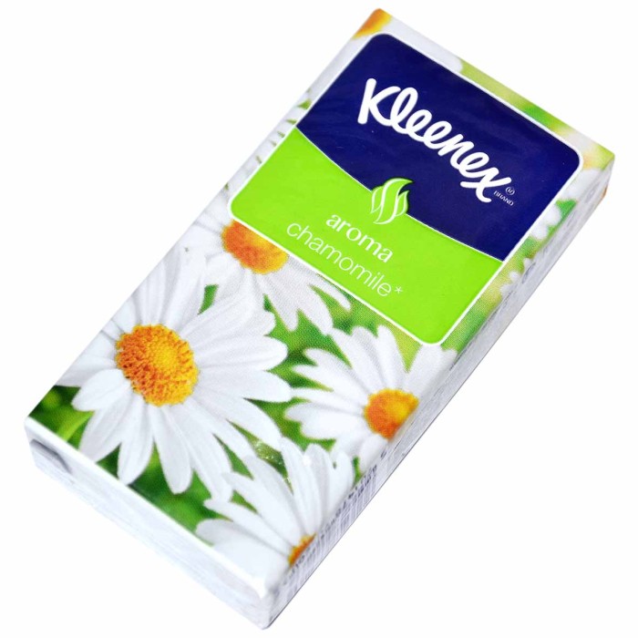 Платочки бумажные Kleenex Camomile 10шт м/у