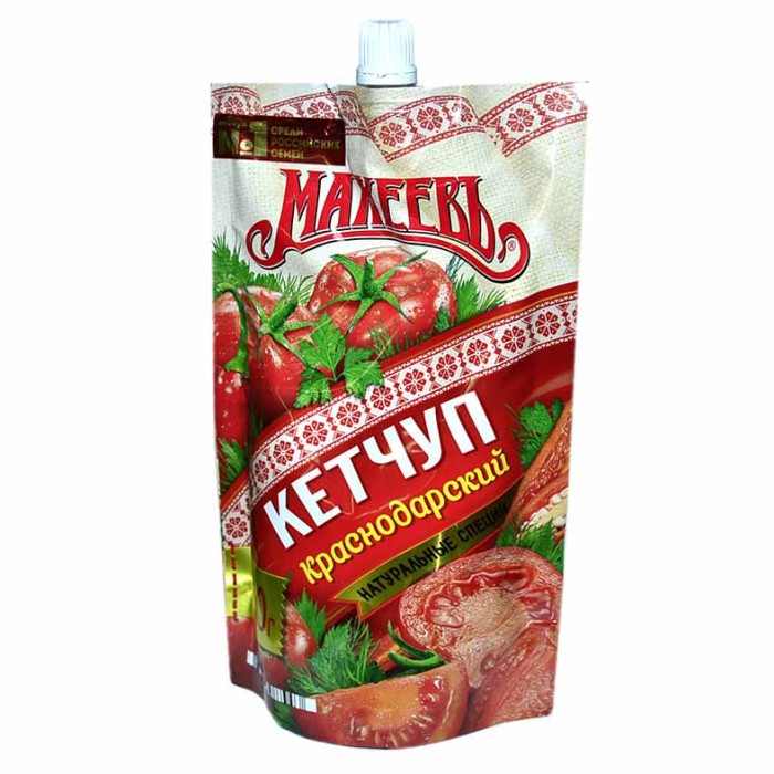 Кетчуп Махеевъ Краснодарский 300гр д/п