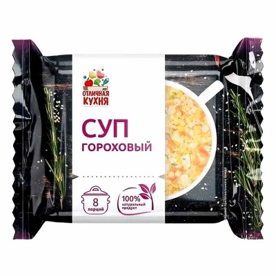 Суп Отличная кухня Гороховый 180гр м/у