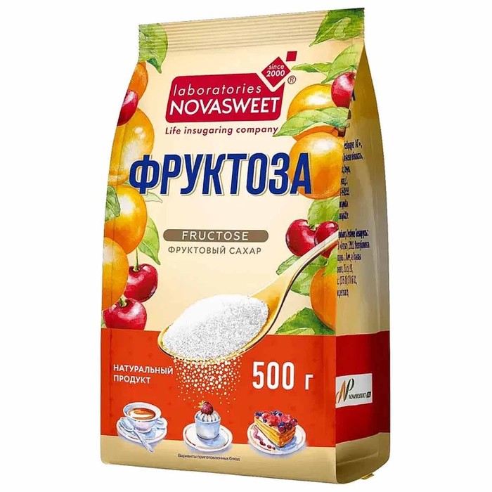 Фруктоза Novasweet 500гр м/у