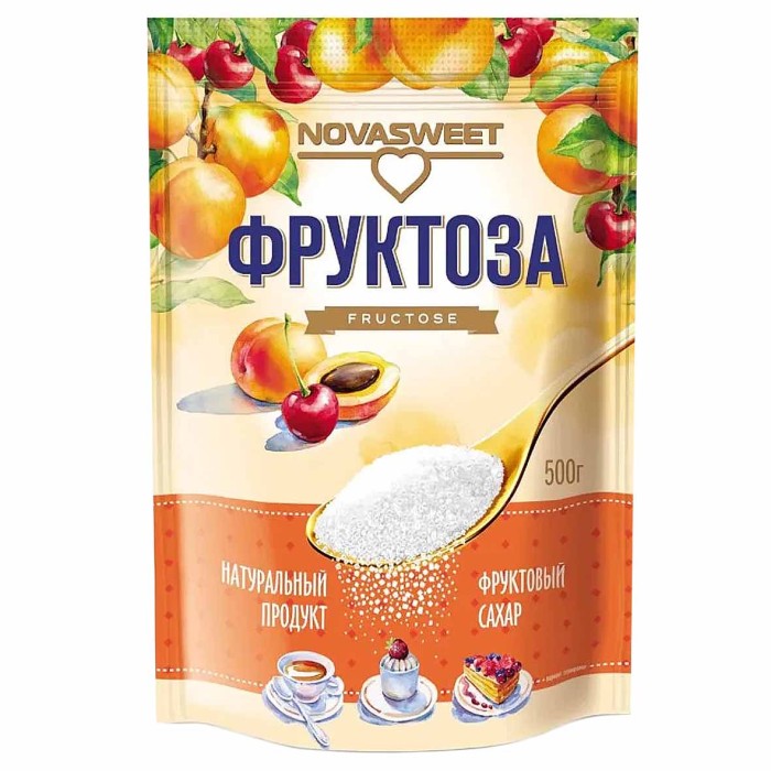 Фруктоза Novasweet 500гр м/у