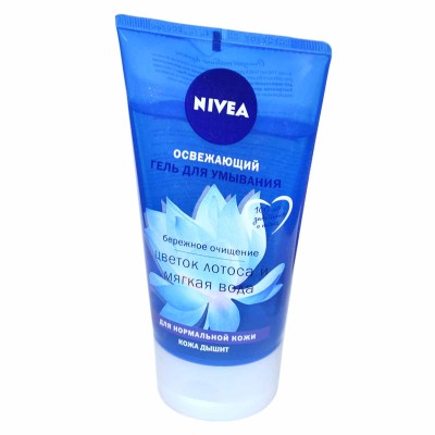 Гель для умывания Nivea для норм и комбй кожи 150мл пэт