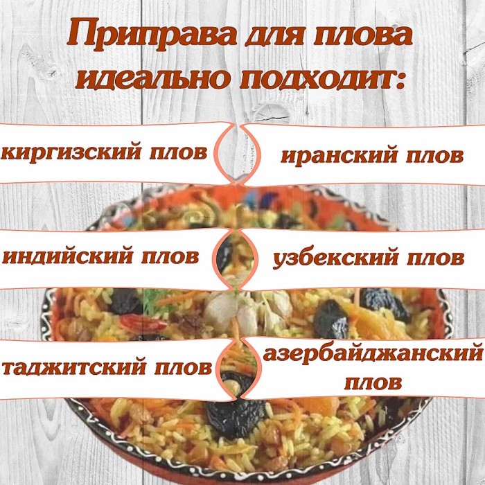 Приправа  Relish для плова 15гр м/у