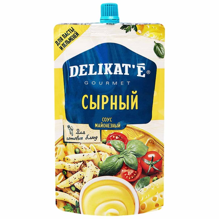Соус Delikate Сырный 210гр д/п