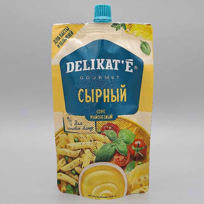Соус Delikate Сырный 210гр д/п