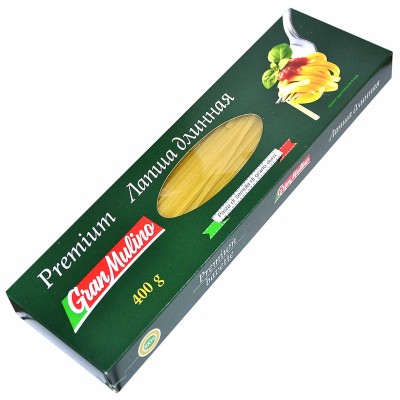 Лапша Granmulino Premium длинная 400гр к/у