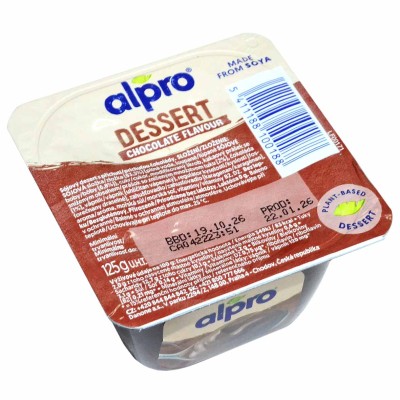 Пудинг соевый Alpro со вкусом шоколада 125гр пэт