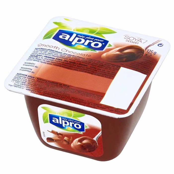 Пудинг соевый Alpro со вкусом шоколада 125гр пэт