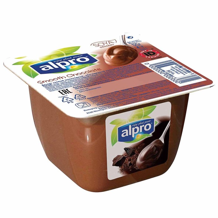 Пудинг соевый Alpro со вкусом шоколада 125гр пэт
