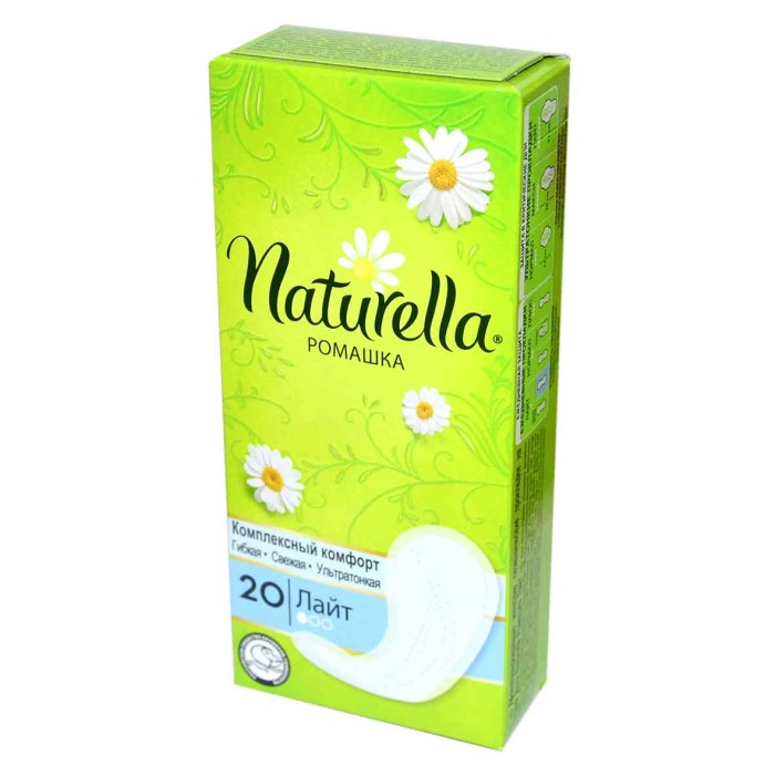 Прокладки ежедневные Naturella Ромашка Лайт 20шт к/у