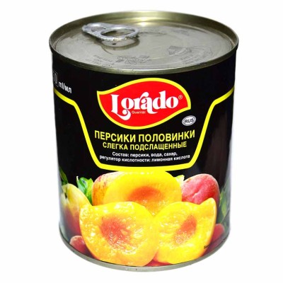 Персики Lorado в сиропе 850мл ж/б