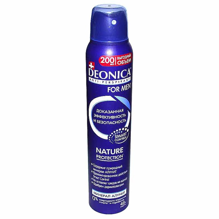 Дезодорант Deonica Men Nature Protection 200мл ж/б