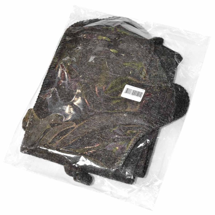 Набор Hot Pot 3 предмета (шапка,коврик,рукавица) серый войлок м/у