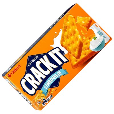 Крекер Crack-It сливочный 4*20гр к/у