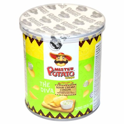 Чипсы Mr Potato сметана и лук 40гр ж/б
