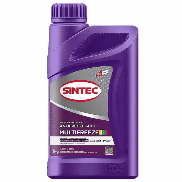 Антифриз Sintec Multi Freeze 1л пэт