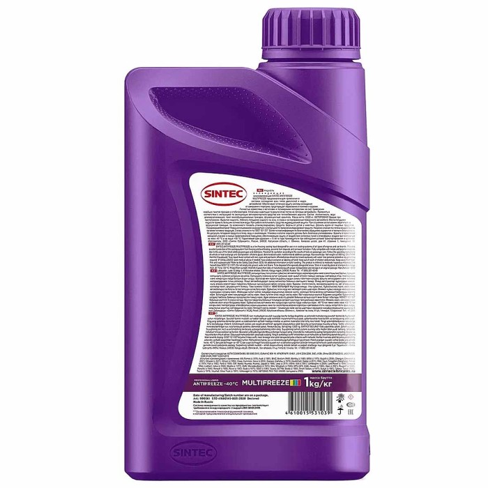 Антифриз Sintec Multi Freeze 1л пэт