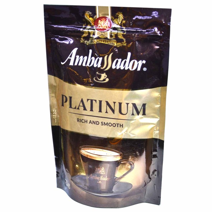 Кофе Platinum пакет 75гр д/п