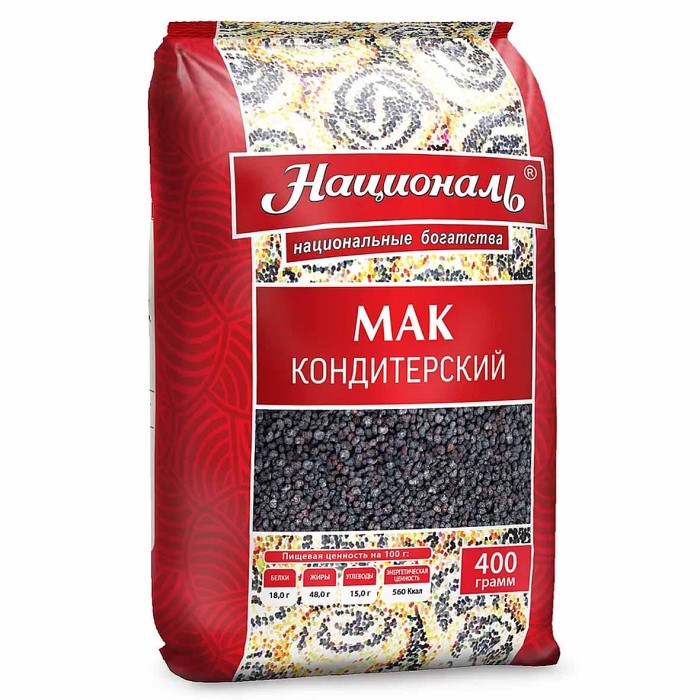 Мак Националь кондитерский 400гр м/у