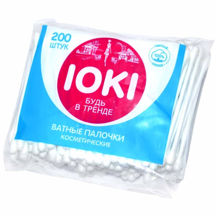 Палочки ватные Loki 200шт м/у