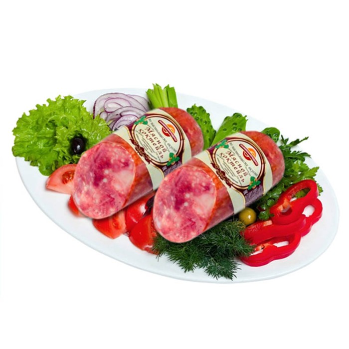 Колбаса п/к Казмясопродукт Мясной коктейль о/ф в/у